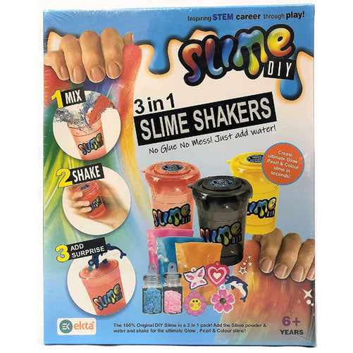 3-in-1 Slime Shakers (No Glue No Mess! just add Water) For Kids – Toywala